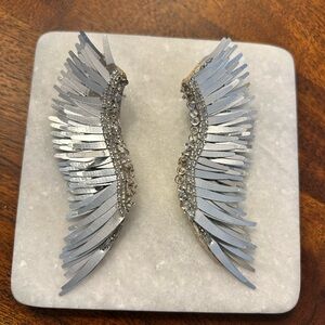 Mignonne Gavigan Silver Wing Earrings
